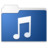 Music blue Icon